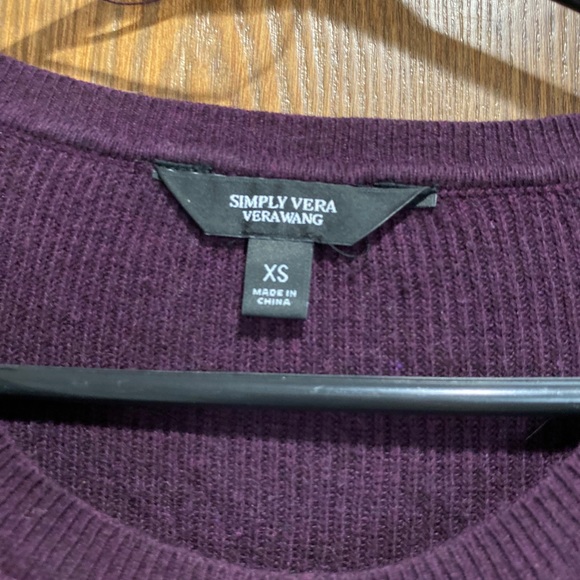 Purple lace 2 layer sweater - Picture 5 of 6